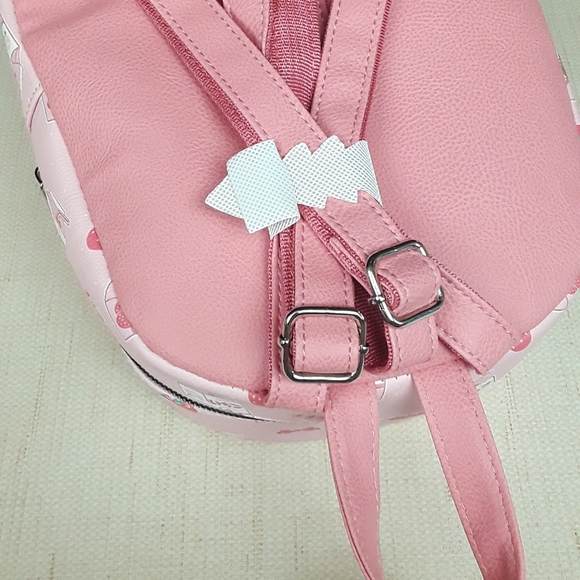 Strawberry Pink Kawaii Backpack Bag Purse New Tags - Picture 4 of 10